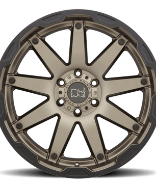 Black Rhino OCEANO 18x9.5 -18 Matte Bronze with Black Ring