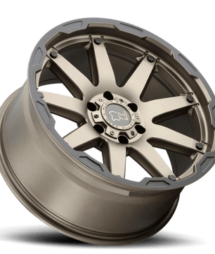 Black Rhino OCEANO 18x9.5 -18 Matte Bronze with Black Ring