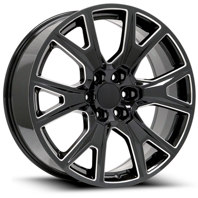 OE Concept C19 Black Milled Wheel