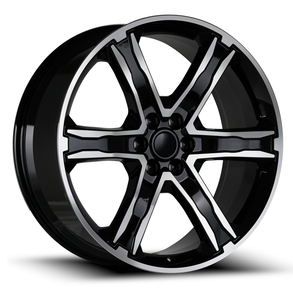 OE Concept FD06 Black Machined Wheel