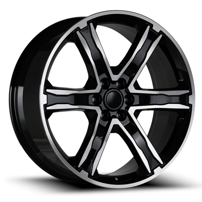 OE Concept FD06 Black Machined wheel
