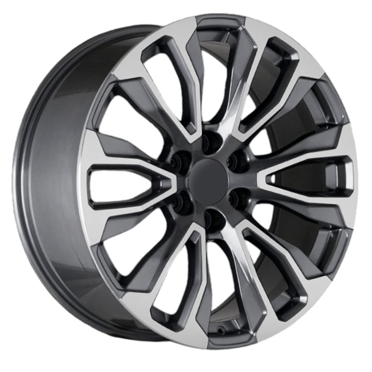OE Concept G29 Gunmetal Machined Wheel