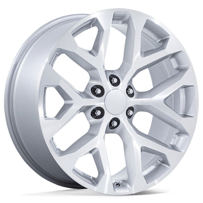 OE Performance 177 Silver Machined Wheel