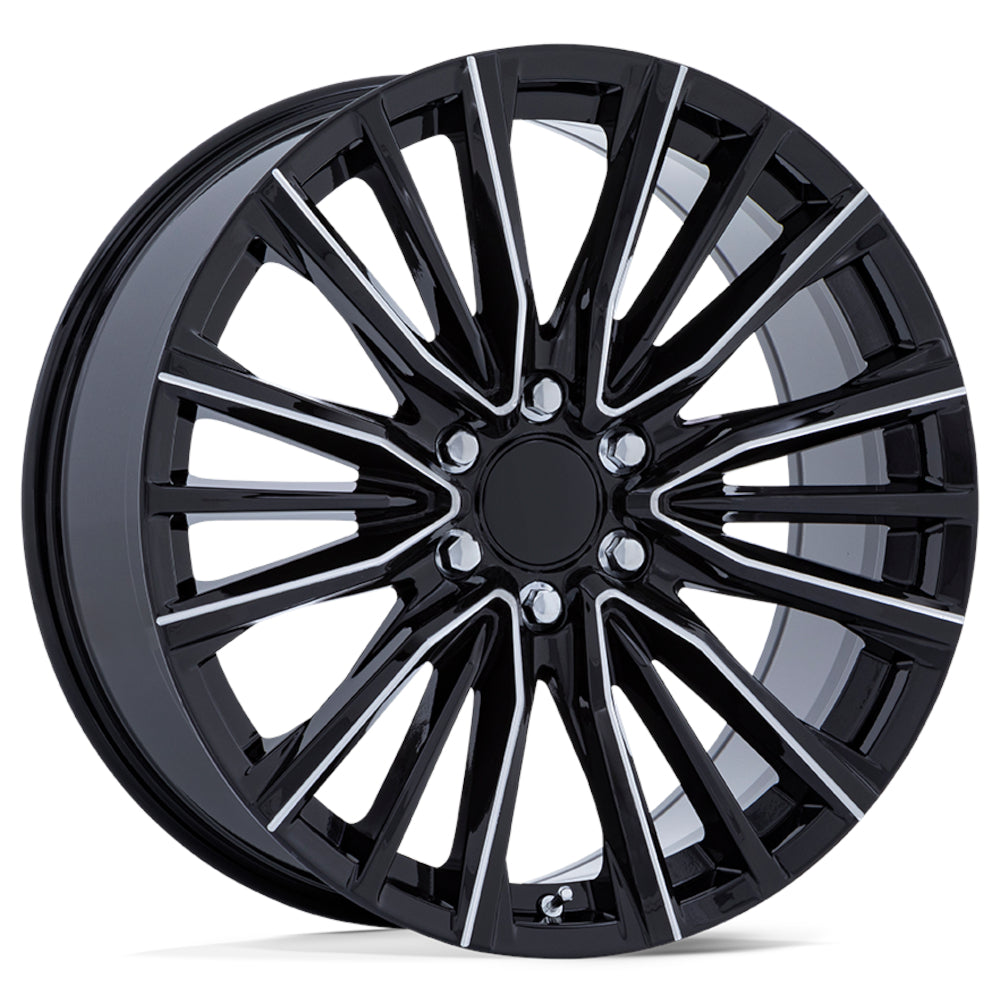 OE Performance 223 Black Milled Wheel