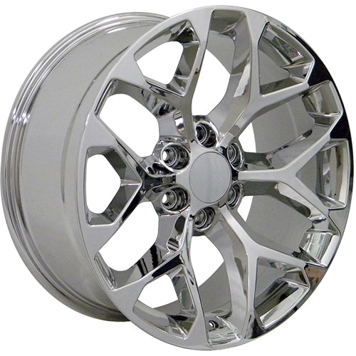 OE Replica Wheels Chevrolet Snowflake Chrome Wheel
