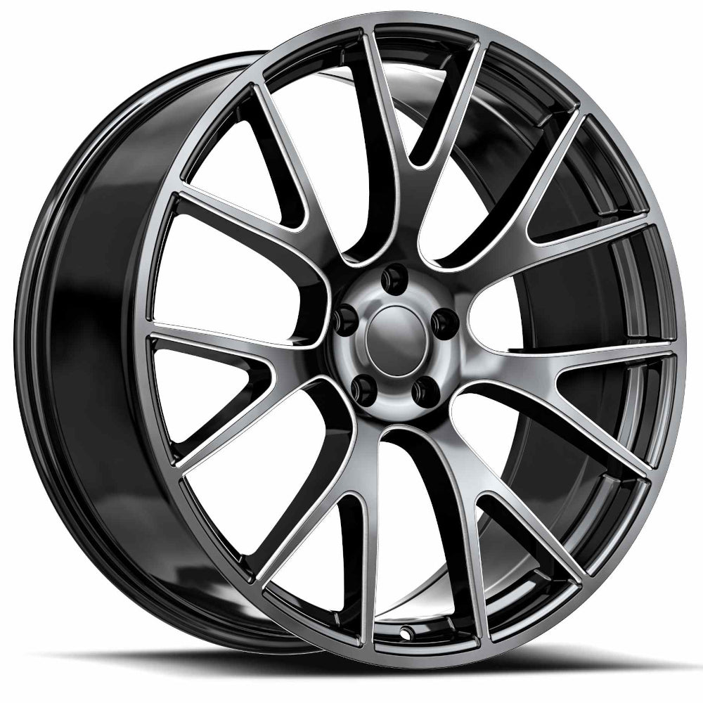 OE Revolution HC1 Black Milled Wheel