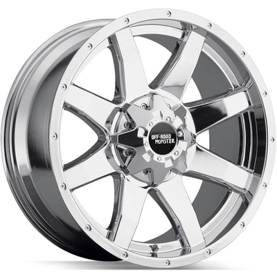 Off Road Monster M08 Chrome Wheel