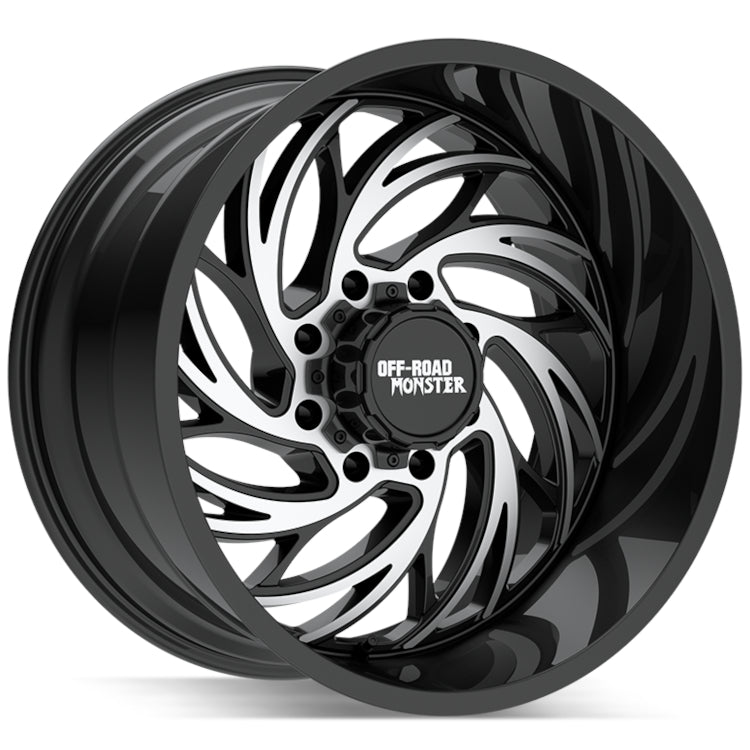 Off Road Monster M29 Black Machined Wheel