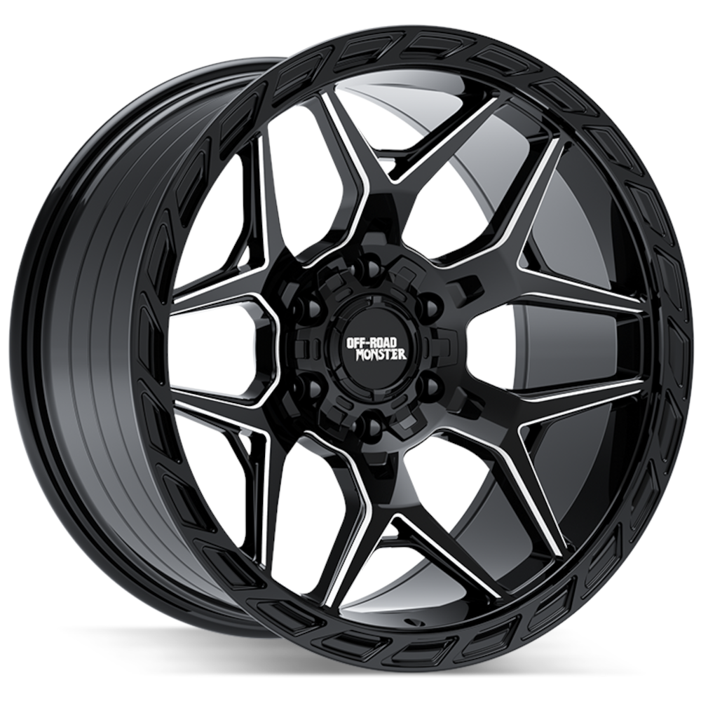 Off Road Monster M40 Black Milled Wheel
