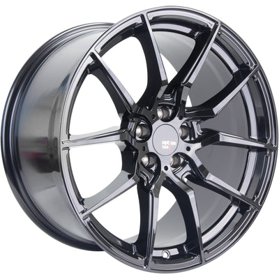 Option Lab R716 Gloss Black Wheel