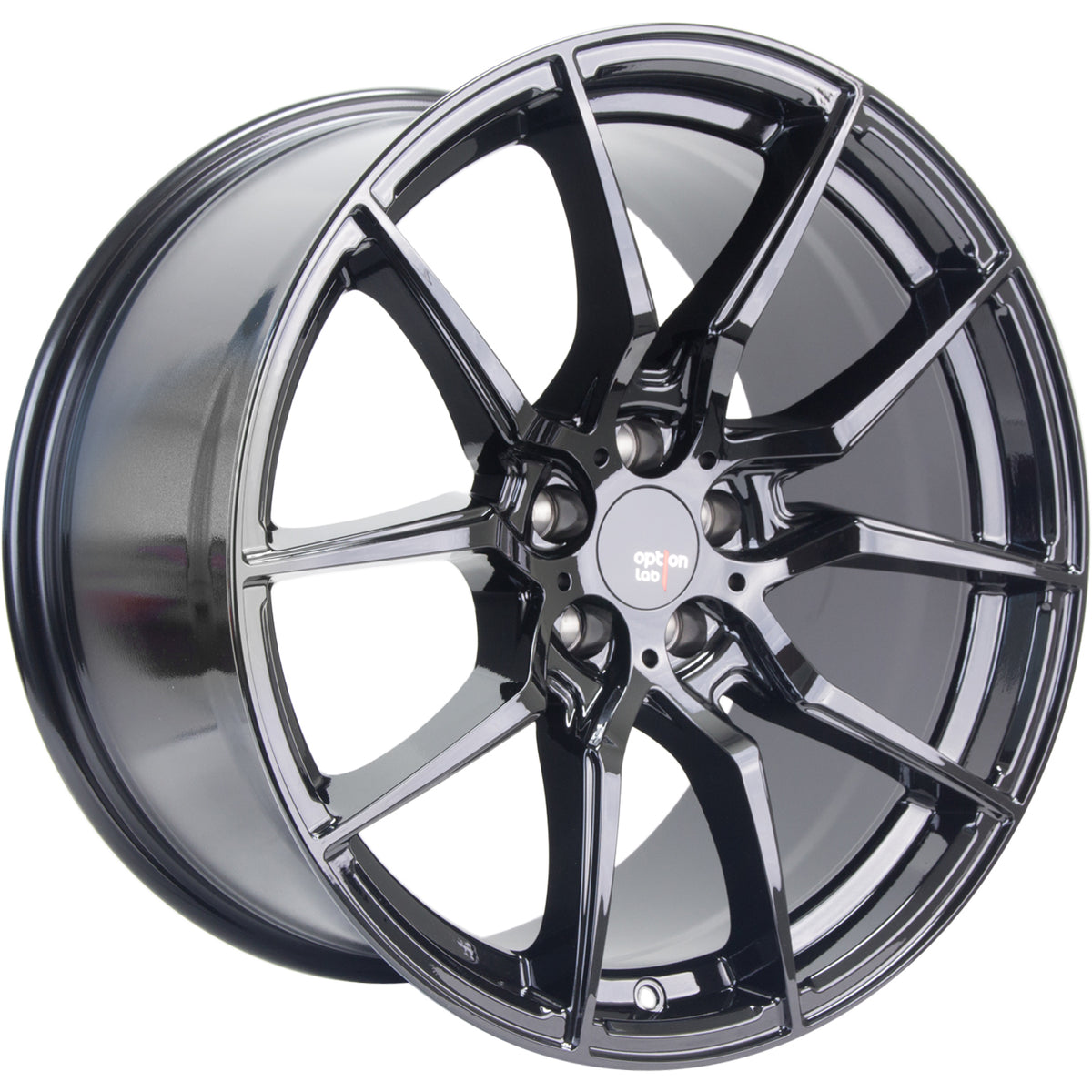 Option Lab R716 Gloss Black Wheel