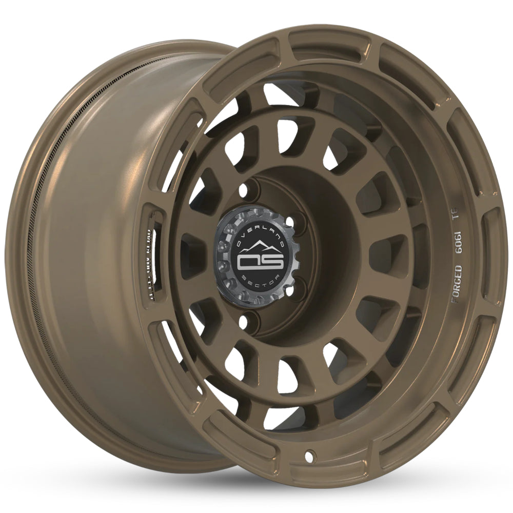 Overland Sector Badlander Satin Bronze Wheel