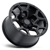 Black Rhino Overland 17x8 +35 Matte Black   truck wheel