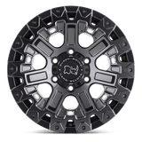 Black Rhino OZARK 17x9.5 +12mm Gloss Gunmetal