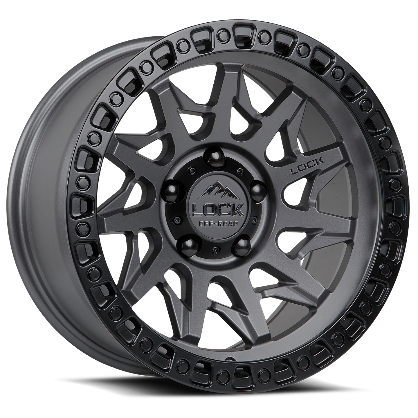 Lock Offroad Lunatic Matte Grey 