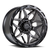 Lock Offroad MATRIX Grey with Matte Blac wheel