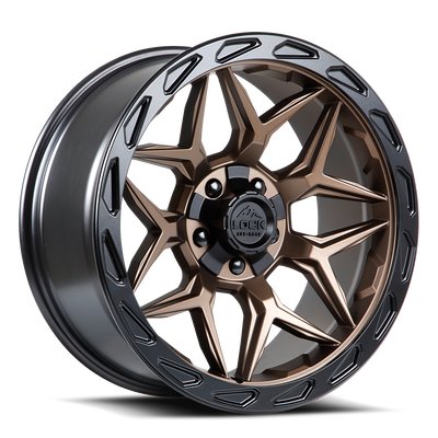 Lock Offroad MATRIX Bronze with Matte Bl wheel