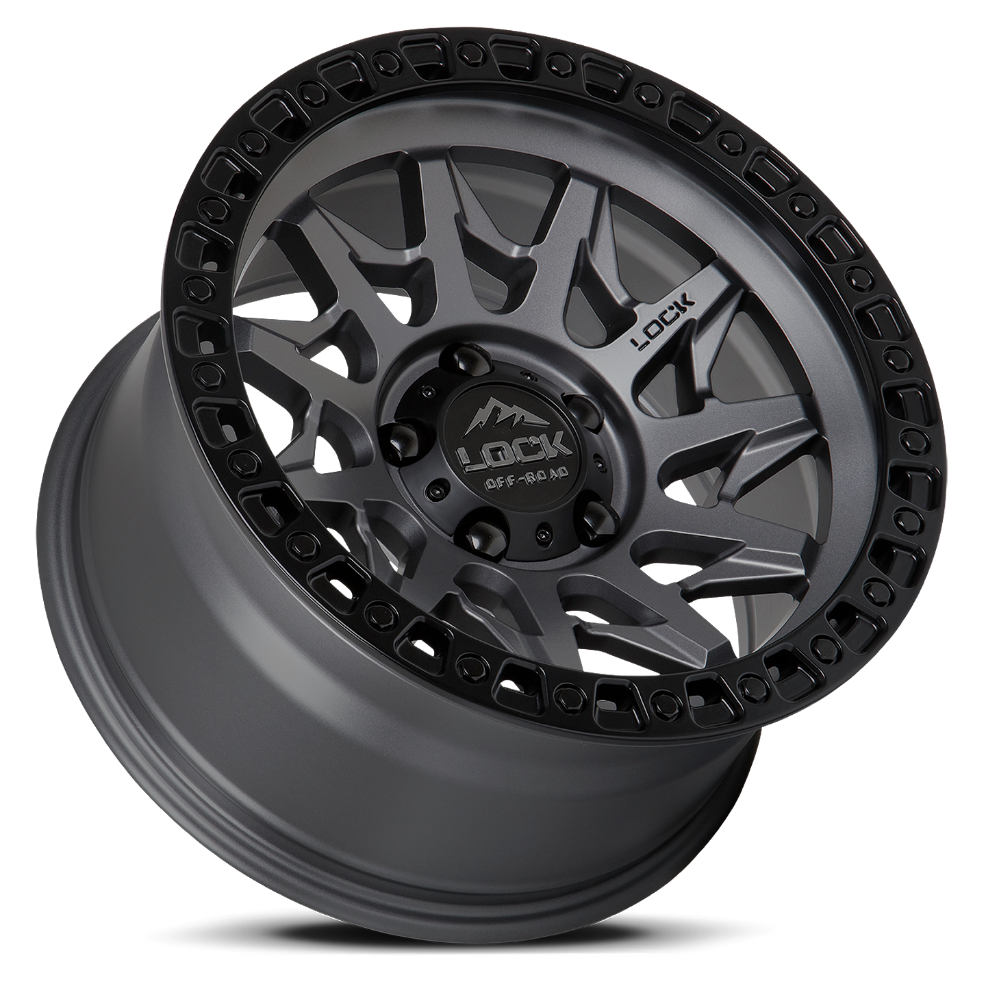 Lock Offroad Lunatic Matte Grey 