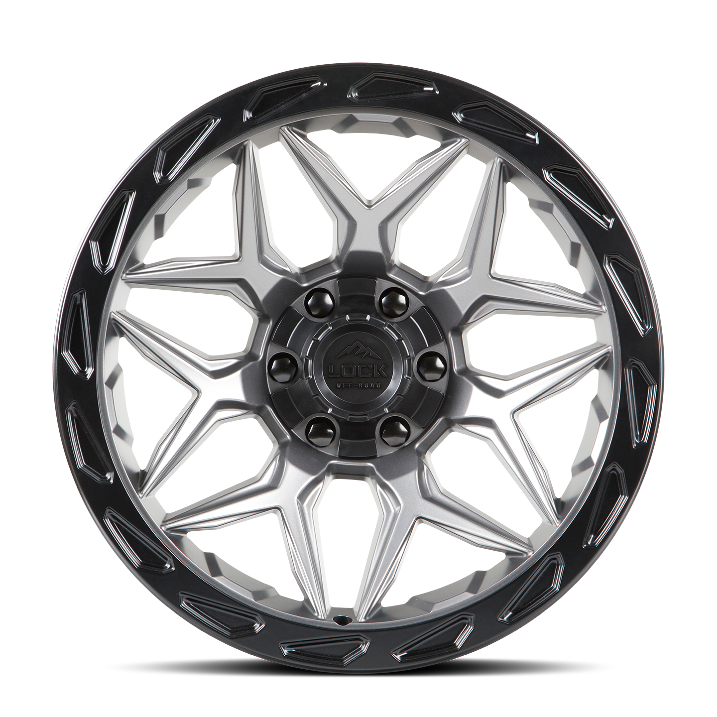 Lock Offroad Matrix Matte Grey 