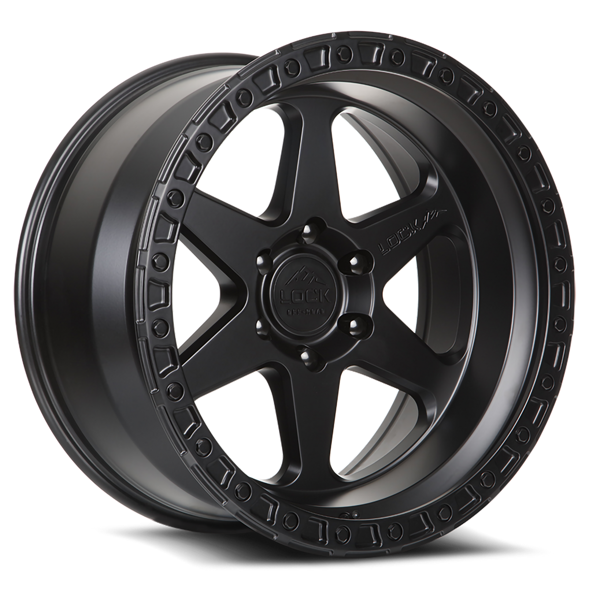 Lock Offroad OLYMPUS Black with Matte Bla wheel