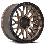 Lock Offroad COMBAT Bronze with Matte Bl wheel