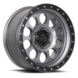 Lock Offroad 50CAL Grey with Matte Blac wheel