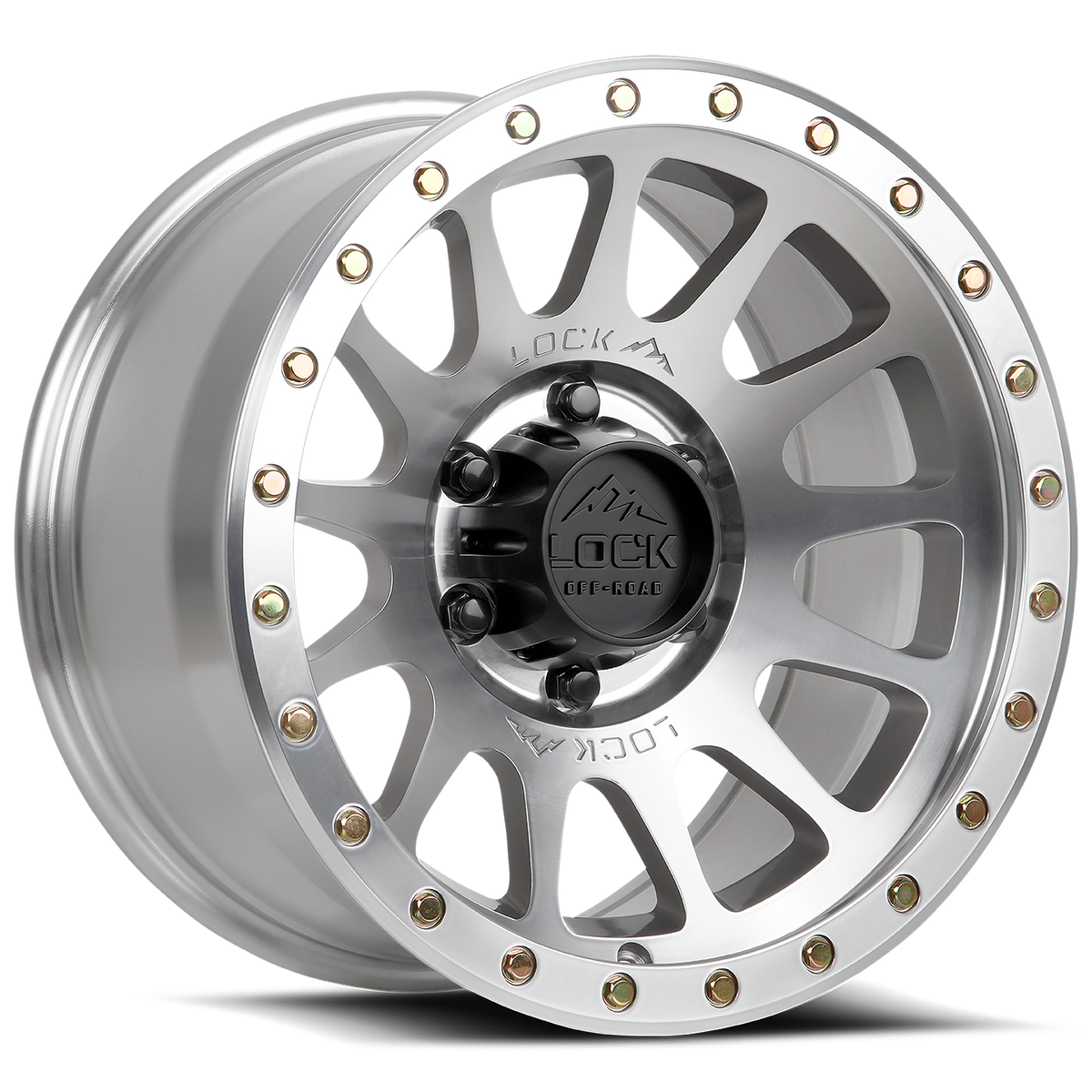 Lock Offroad YOSEMITE Machining with Clear wheel
