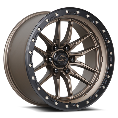 Lock Offroad KRAWLER Bronze with Matte Bl wheel