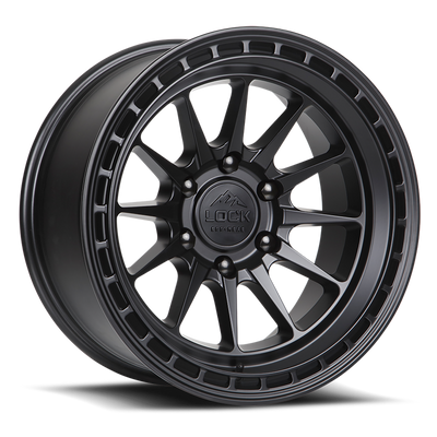 Lock Offroad BAJA Black with Matte Bla wheel