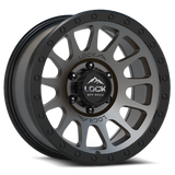 Lock Offroad YOSEMITE Grey with Matte Blac wheel