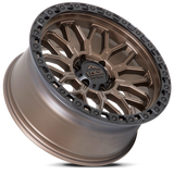 Lock Offroad Combat 20x9 Matte Bronze with Matte Black Ring off-road truck wheel