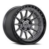 Lock Offroad BAJA Grey with Matte Blac wheel