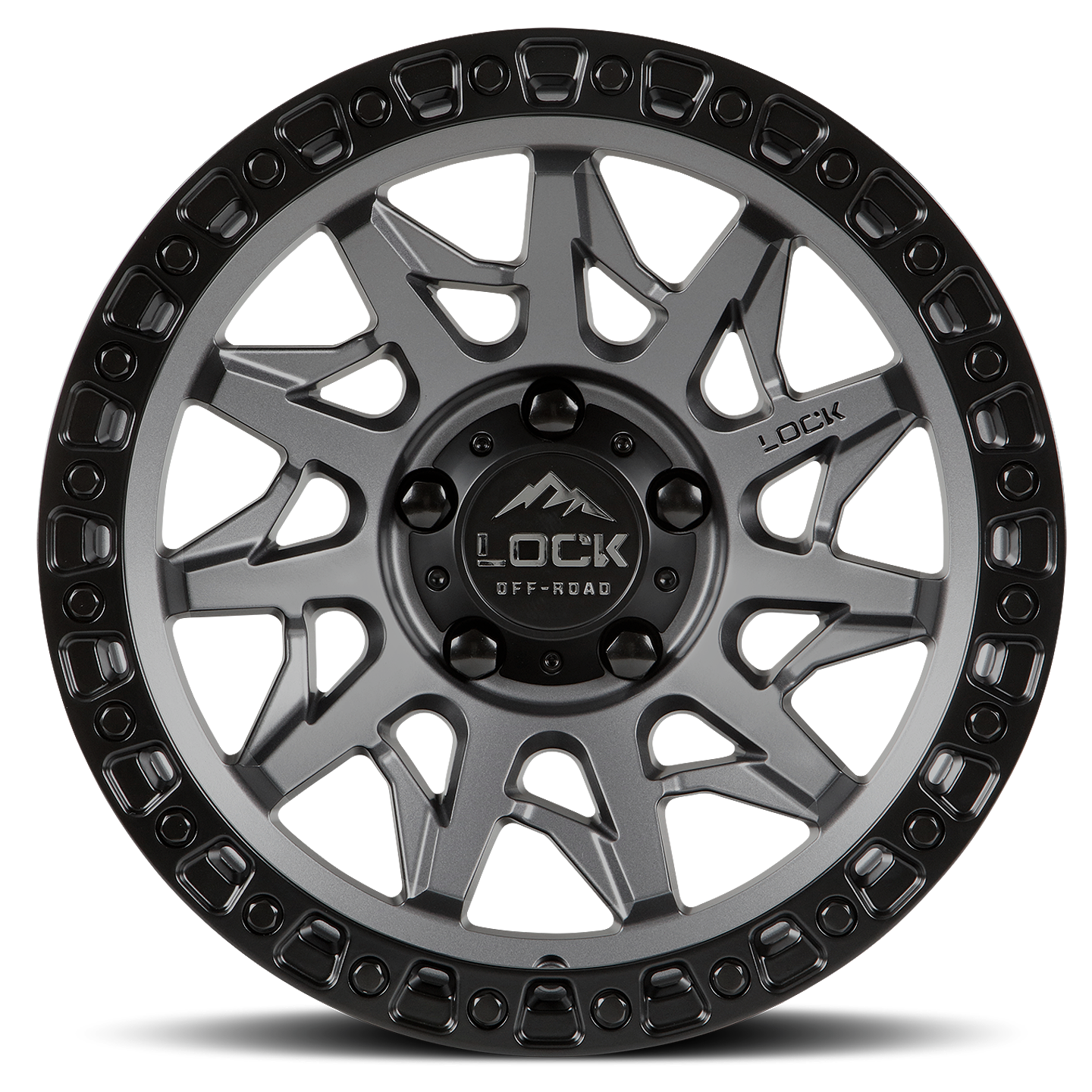 Lock Offroad Lunatic Matte Grey 