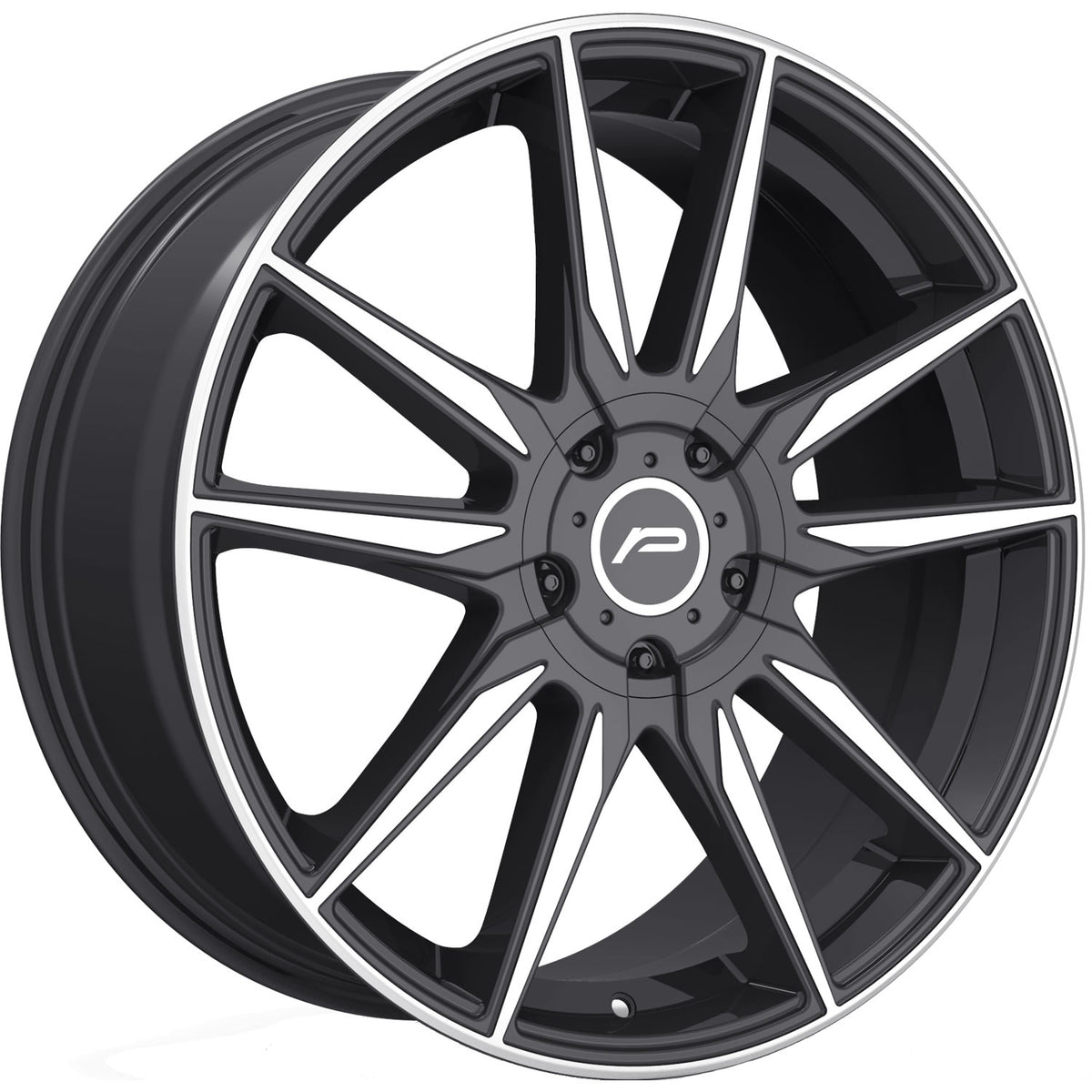 Pacer Insight Black Machined Wheel