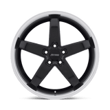 Petrol P1B 20x8.5 +35 Gloss Black Machined Lip premium Euro wheel