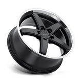 Petrol P1B 20x8.5 +35 Gloss Black Machined Lip premium Euro wheel