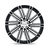 Petrol P1C 20x8.5 +40 Gloss Black Machined Spoke Faces premium wheel