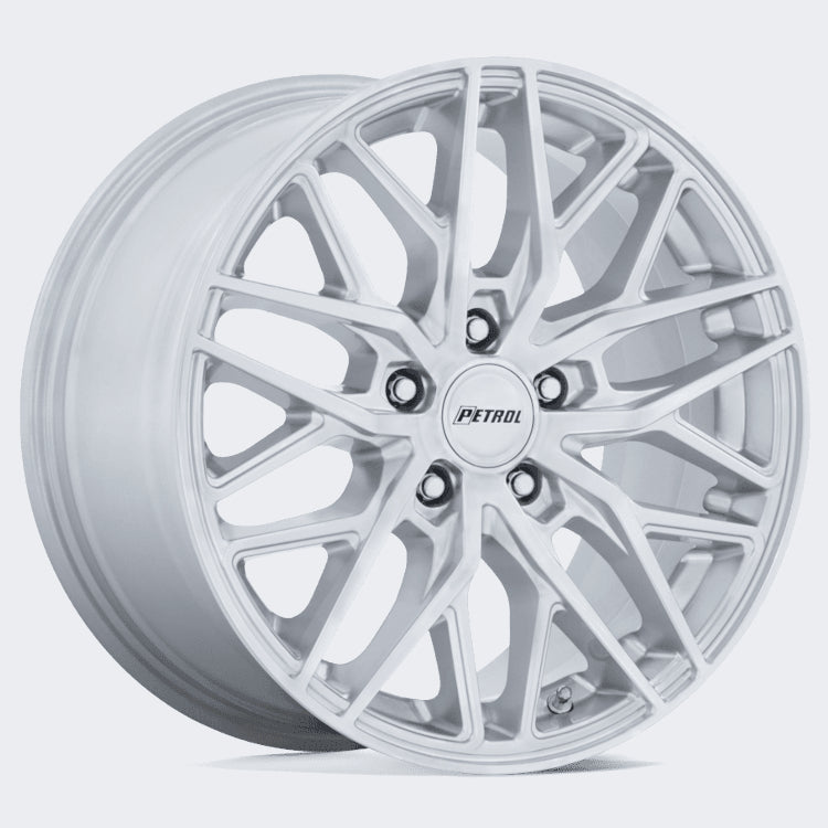 Petrol P3E Silver Machined Wheel