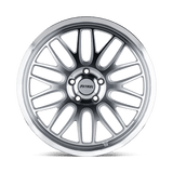 Petrol P4C 18x8 +40 Silver Machined Spoke Chrome Lip premium Euro wheel