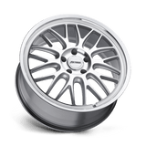 Petrol P4C 20x8.5 +40 Silver Machined Face Lip premium Euro wheel
