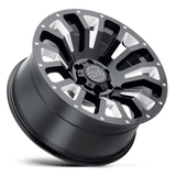 Black Rhino PINATUBO 20x9.5 -18mm Gloss Black with Milled Inside Window