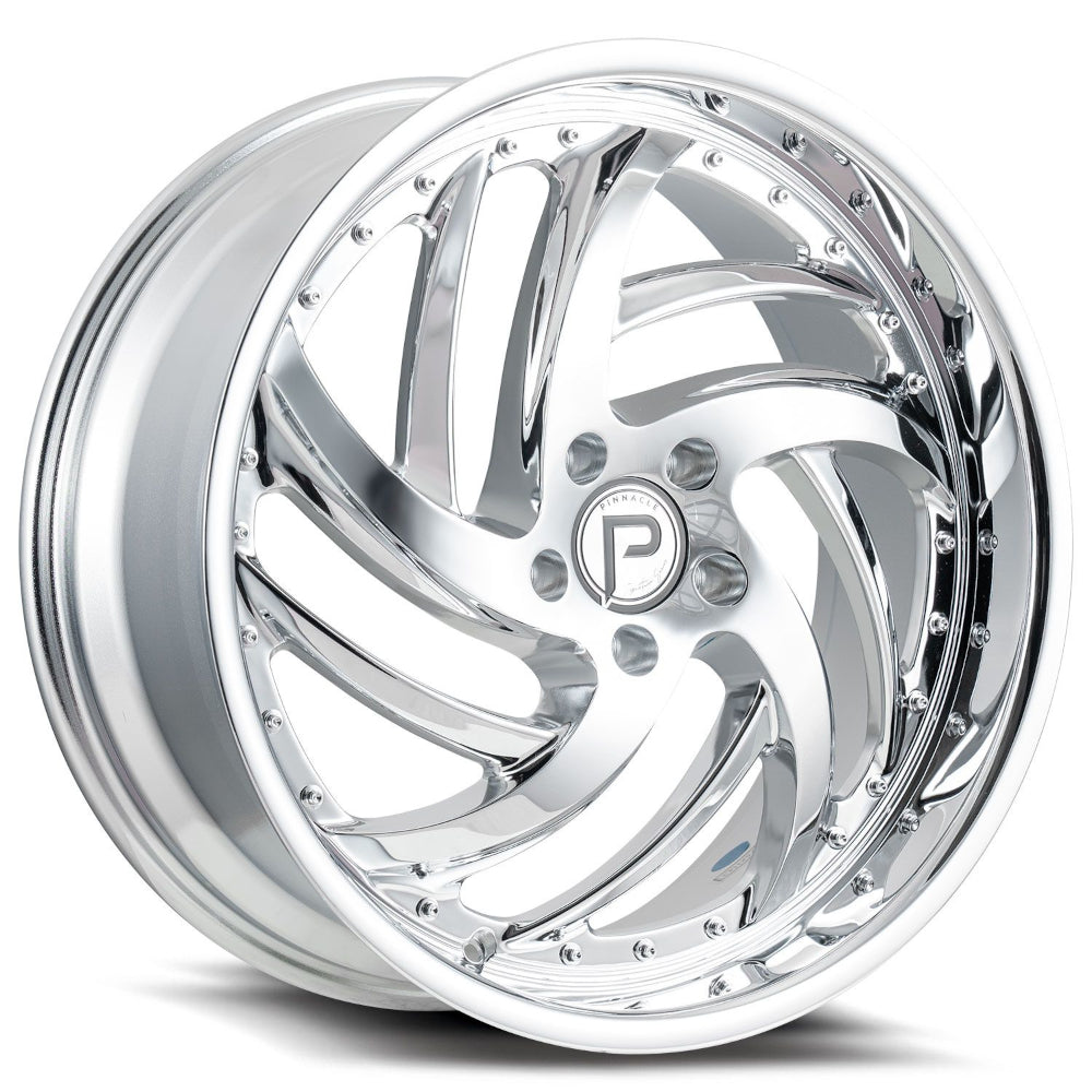 Pinnacle Dazed Chrome Wheel