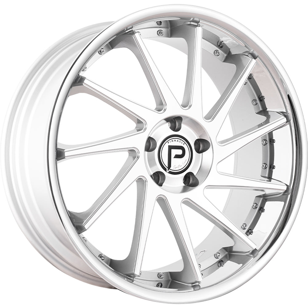 Pinnacle Epic Silver Machined Wheel