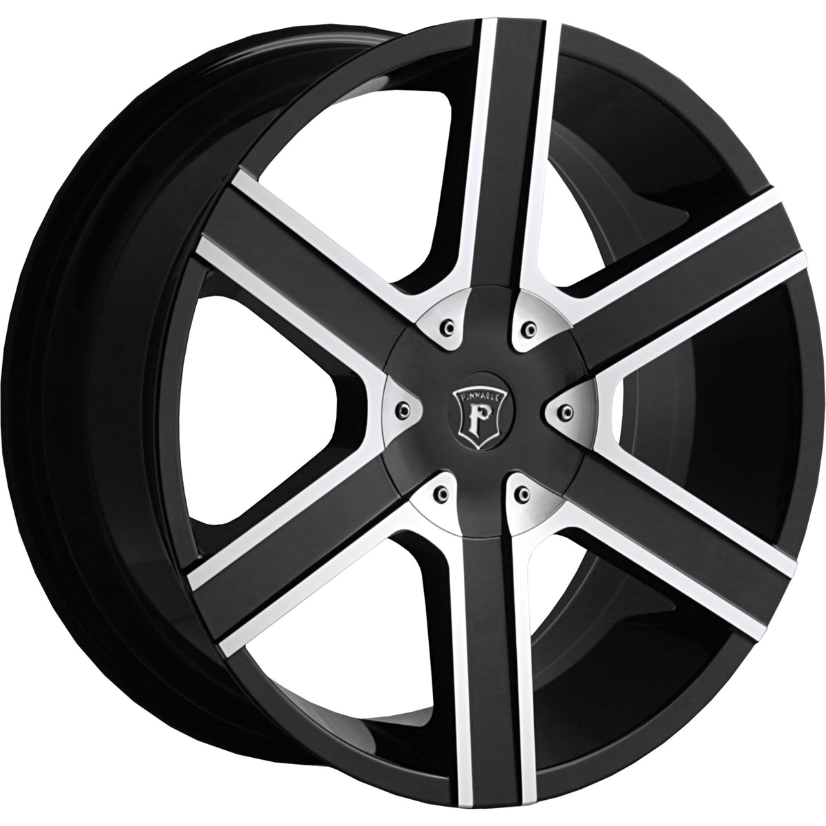 Pinnacle Gallant Black Machined Wheel