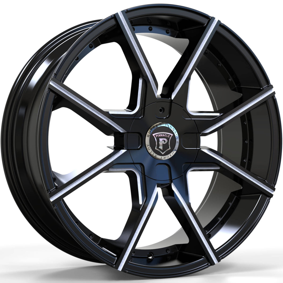 Pinnacle Hype Black Milled Wheel