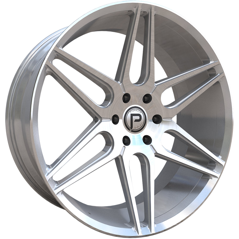 Pinnacle Lavish Silver Brushed Wheel