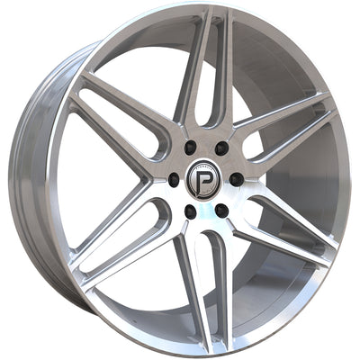 Pinnacle Lavish Silver Brushed Wheel