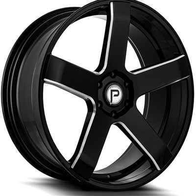 Pinnacle Magnum Black Milled Wheel
