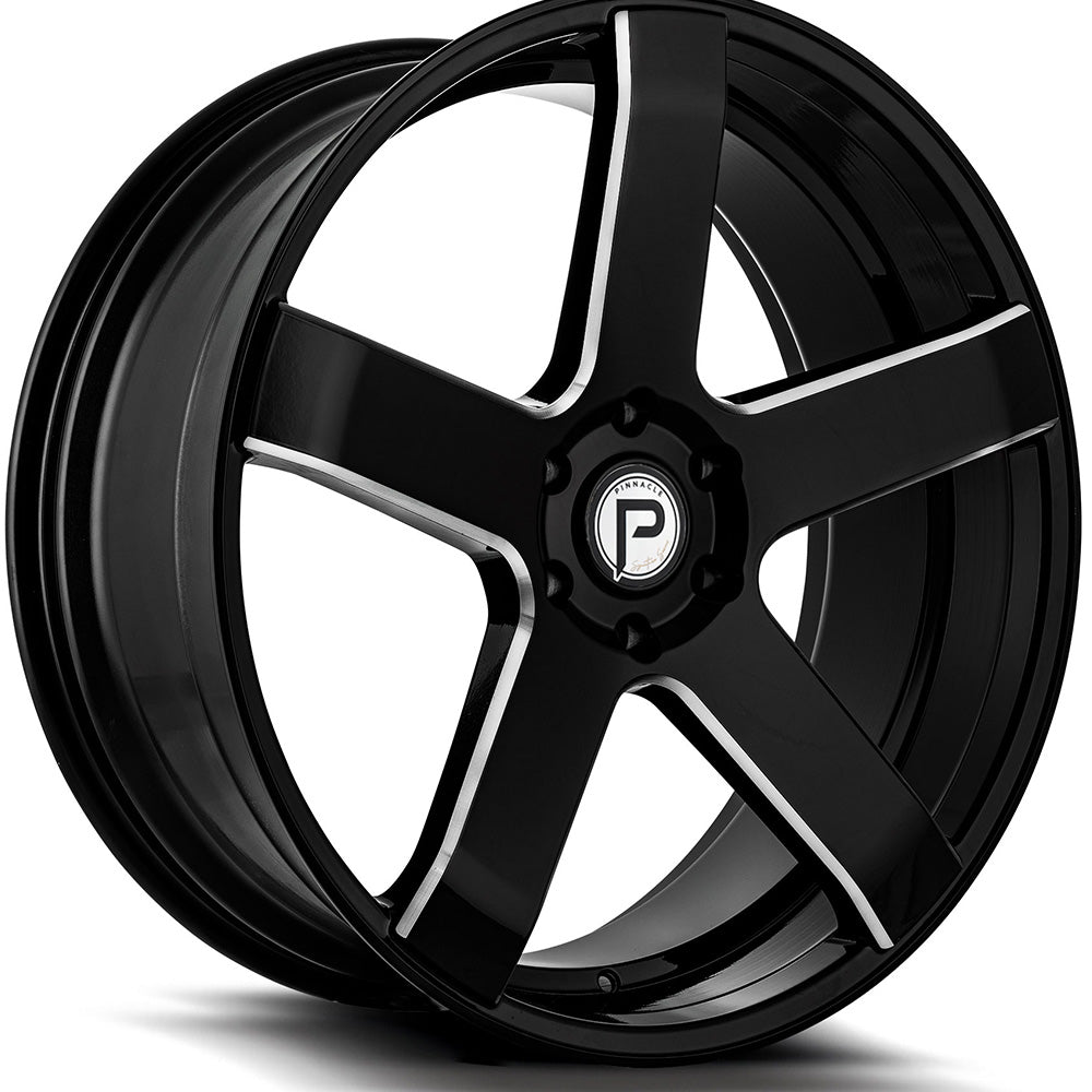 Pinnacle Magnum Black Milled Wheel
