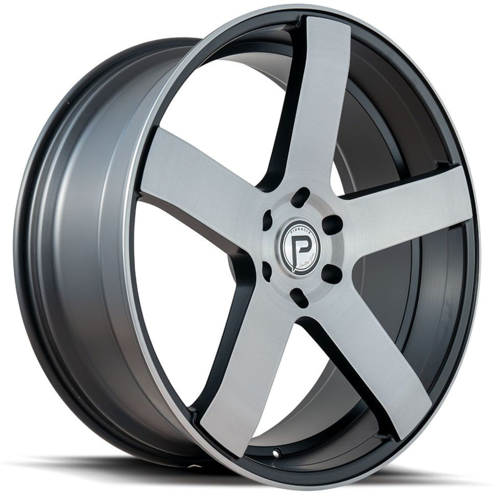 Pinnacle Magnum Black Brushed Wheel
